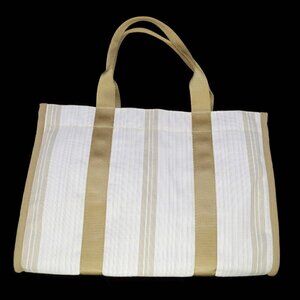 Perennials Outdoor Fabrics Tote Bag Large Zip Shopper Book Market Purse RARE!